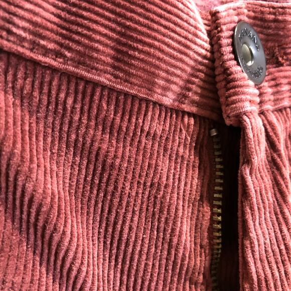 Banana Republic Pants Women’s 27 Corduroy Skinny Ankle Brown Rust Rosey Stretch - Picture 5 of 8